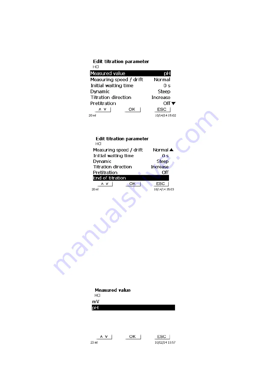 Xylem SI Analytics TitroLine 5000 Operating Manual Download Page 45