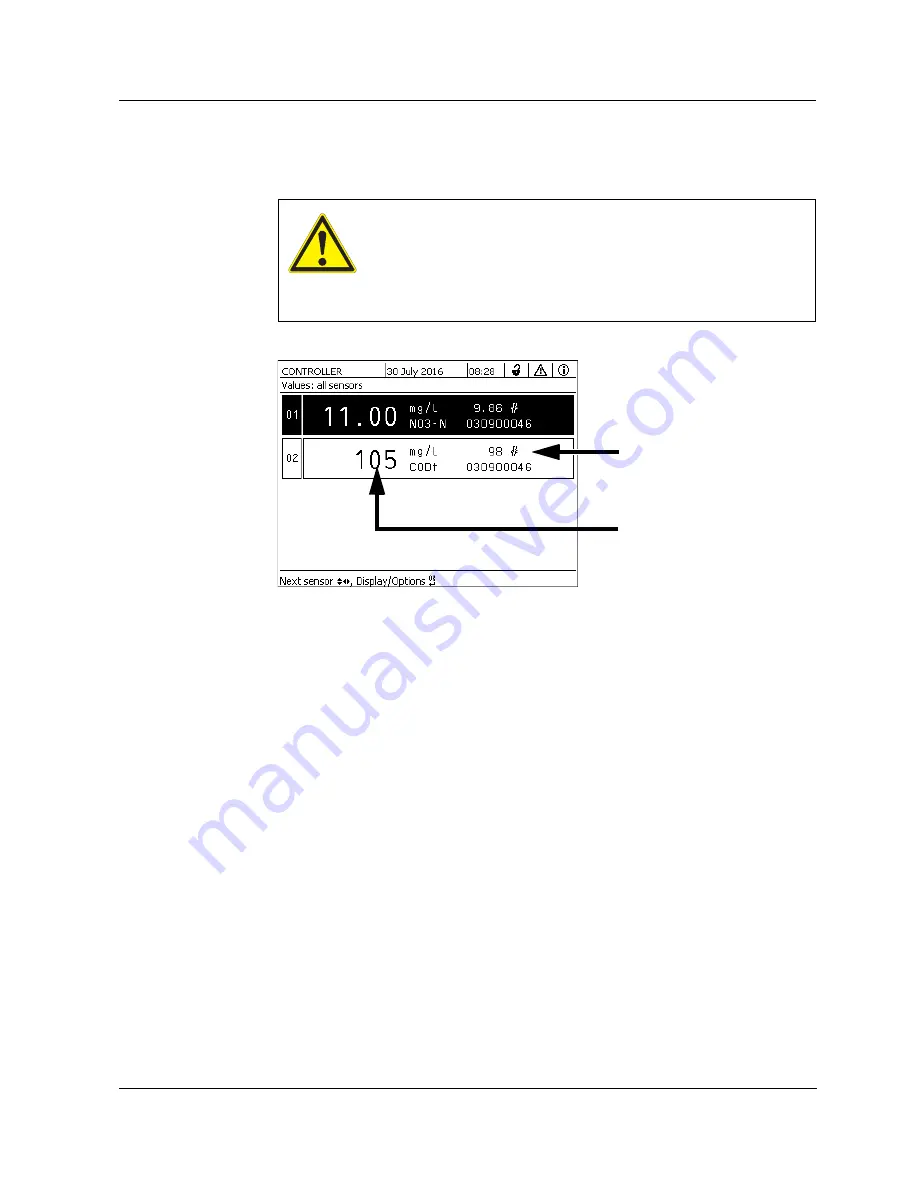 Xylem WTW NiCaVis 705 IQ TS Operating Manual Download Page 25