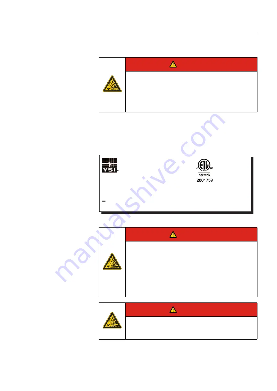 Xylem YSI VARiON Plus 700 IQ H Operating Manual Download Page 11