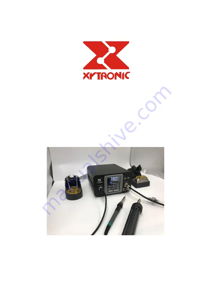 Xytronic LF-988D+ Скачать руководство пользователя страница 1