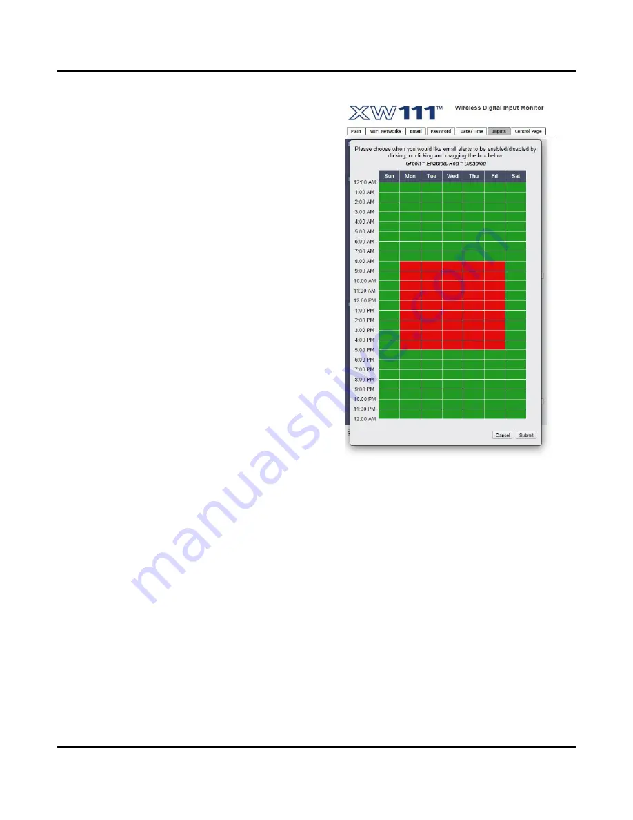 Xytronix Research & Design CONTROL BY WEB XW-111 Скачать руководство пользователя страница 31