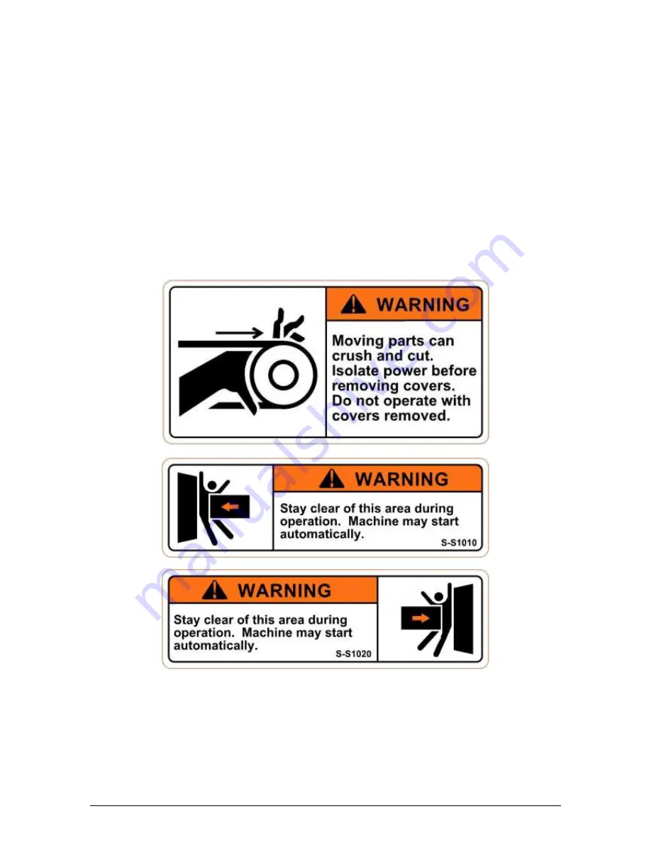 XYZ Machine Tools SMX 2500 Safety, Installation, Maintenance, Service & Parts List Manual Download Page 7