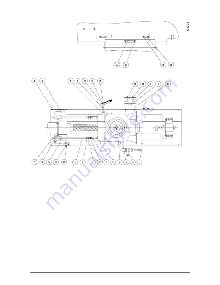 XYZ Machine Tools SMX 2500 Safety, Installation, Maintenance, Service & Parts List Manual Download Page 98