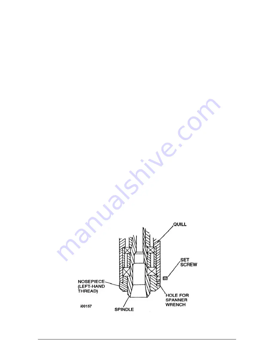 XYZ Machine Tools SMX 2500 Safety, Installation, Maintenance, Service & Parts List Manual Download Page 114