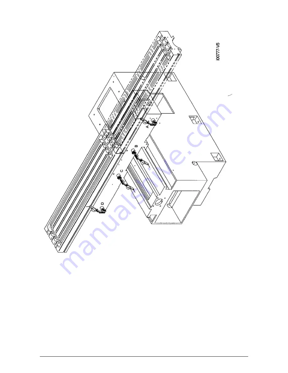 XYZ Machine Tools SMX 2500 Safety, Installation, Maintenance, Service & Parts List Manual Download Page 117