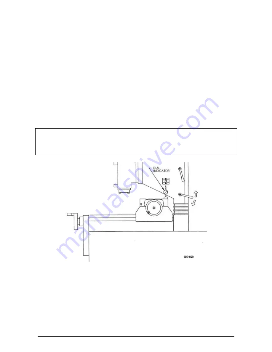 XYZ Machine Tools SMX 2500 Safety, Installation, Maintenance, Service & Parts List Manual Download Page 121