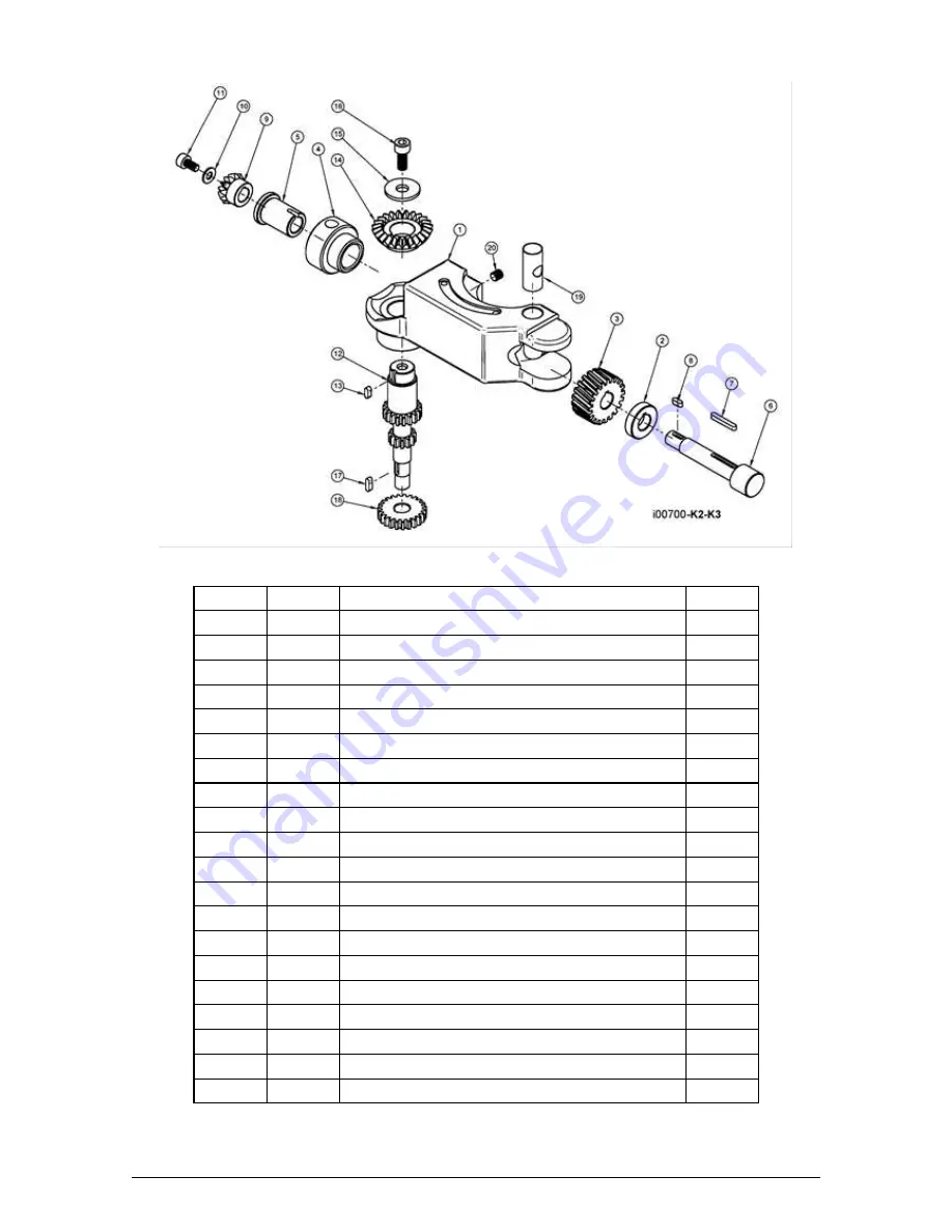 XYZ Machine Tools SMX 2500 Safety, Installation, Maintenance, Service & Parts List Manual Download Page 142