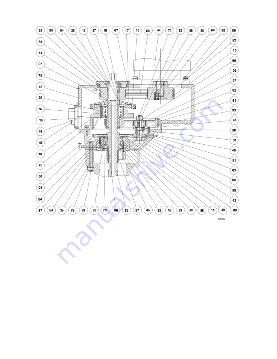 XYZ Machine Tools SMX 2500 Safety, Installation, Maintenance, Service & Parts List Manual Download Page 155