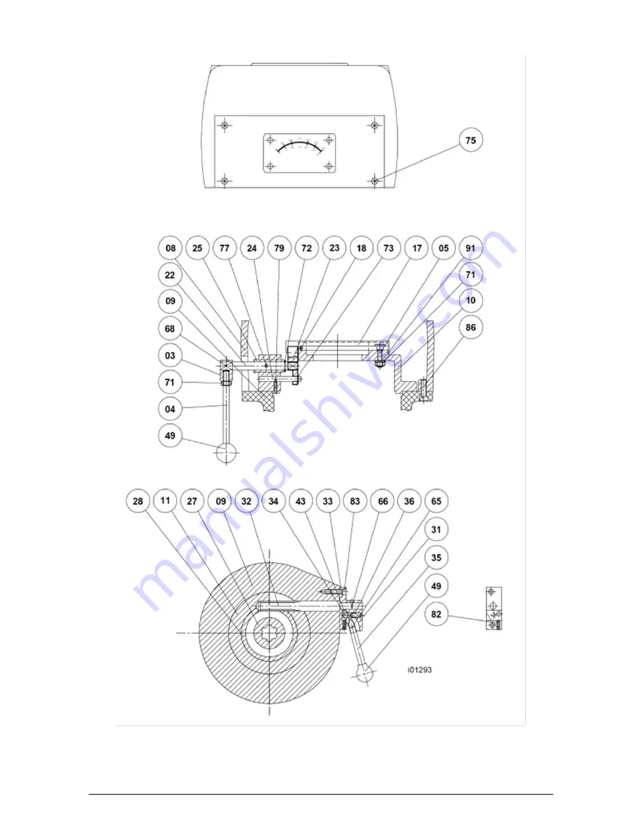 XYZ Machine Tools SMX 2500 Safety, Installation, Maintenance, Service & Parts List Manual Download Page 156