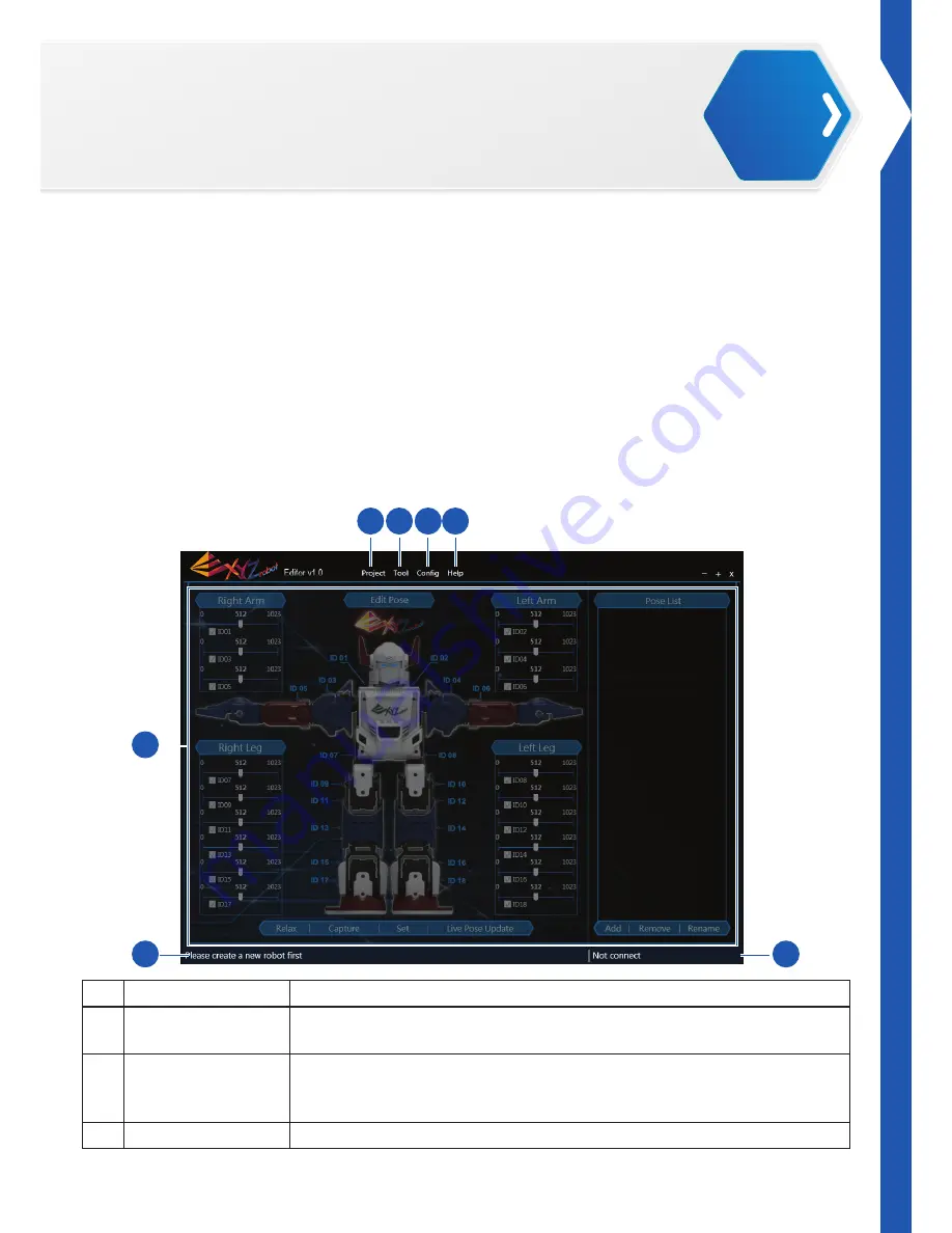 XYZ Robot Bolide Y-01 Manual Download Page 22