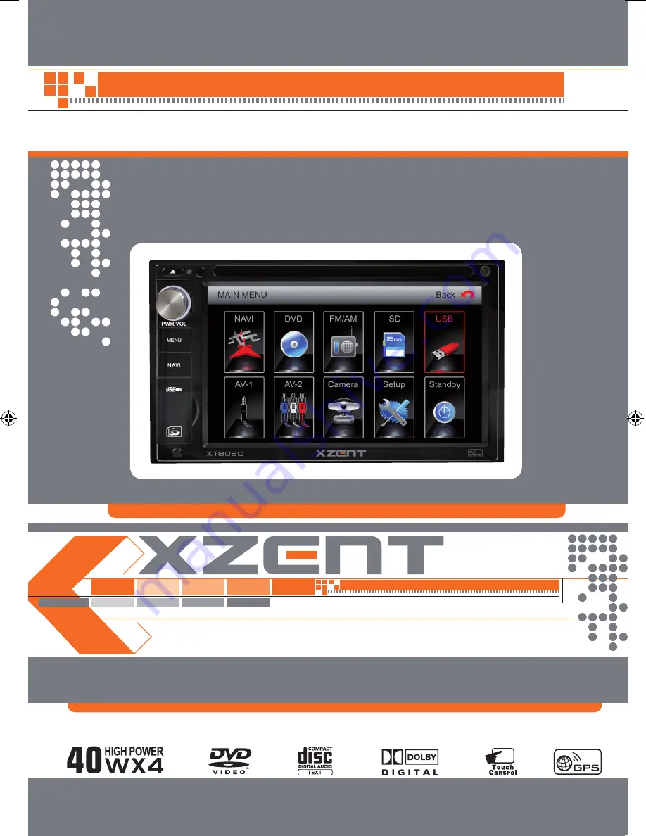 XZENT XT8020 Скачать руководство пользователя страница 1