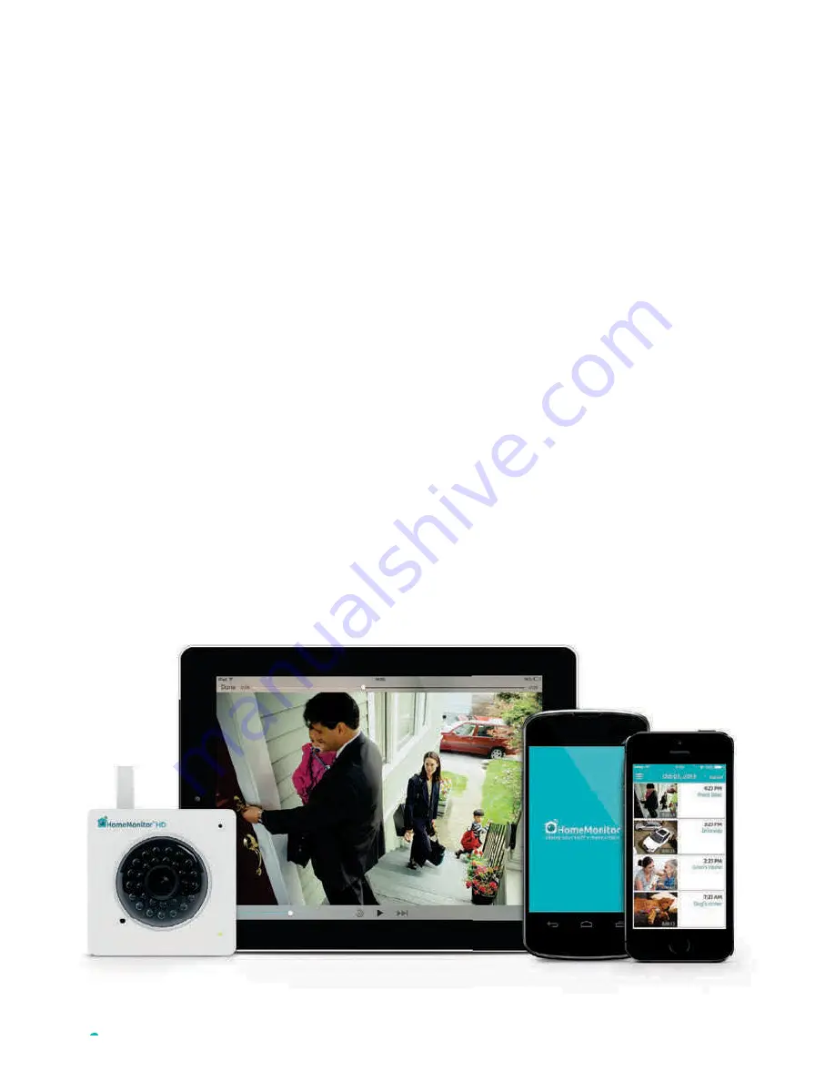 Y-cam HomeMonitor HD Quick Start Manual Download Page 2