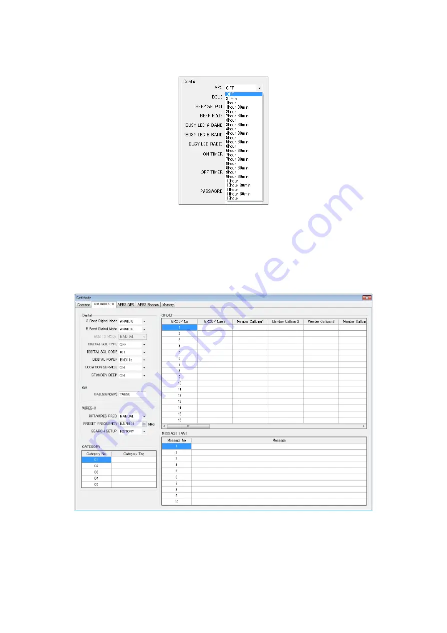 Yaesu ADMS-8 Operation Manual Download Page 18