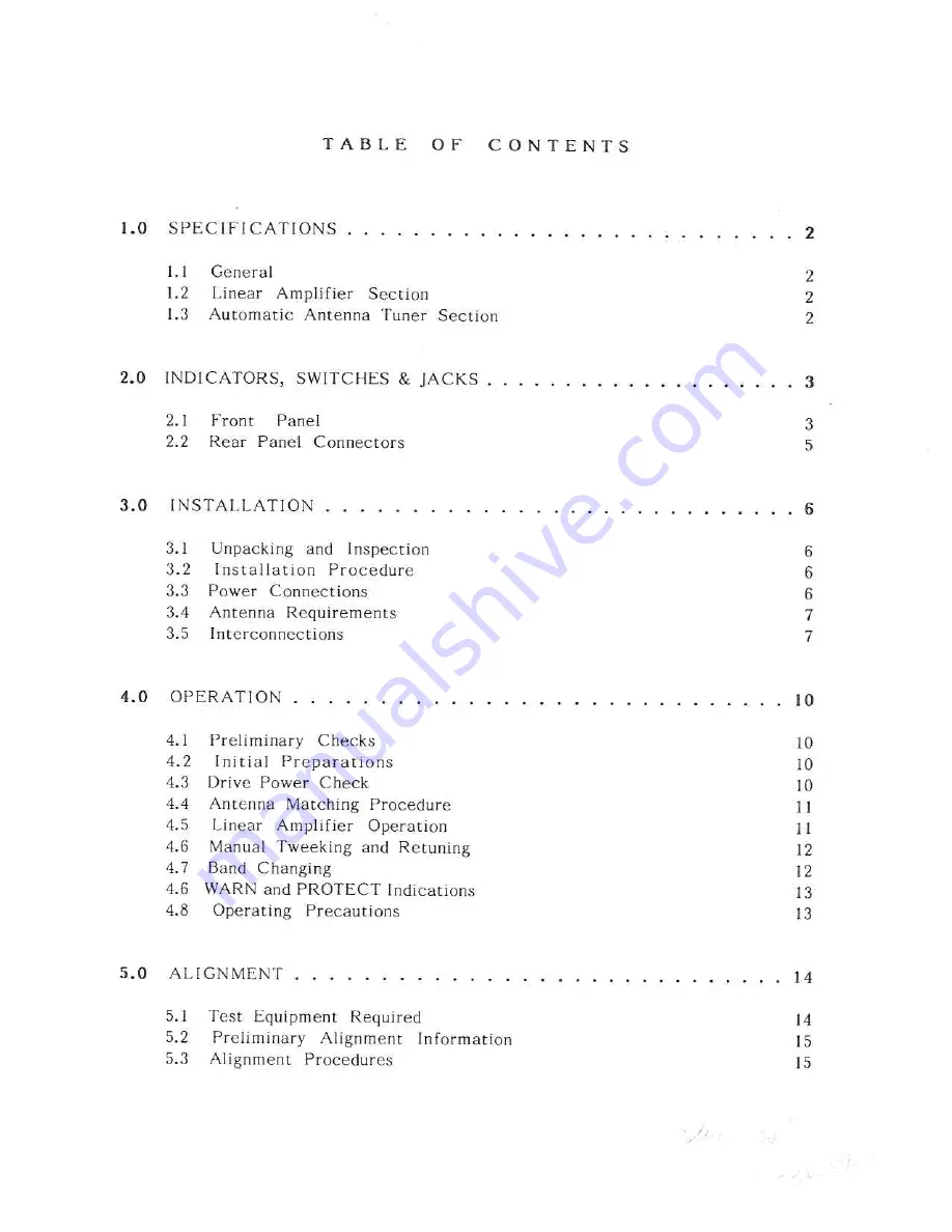 Yaesu FL-7000 Instruction Manual Download Page 2