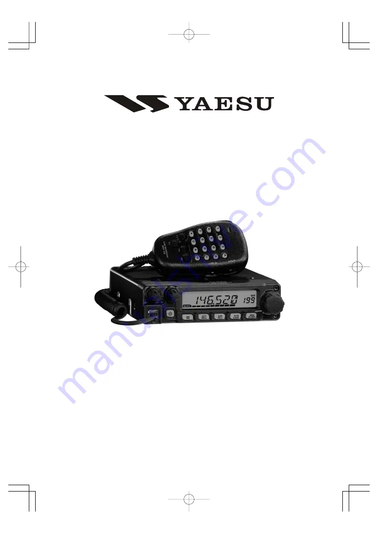 Yaesu FT-1802M Operating Manual Download Page 1