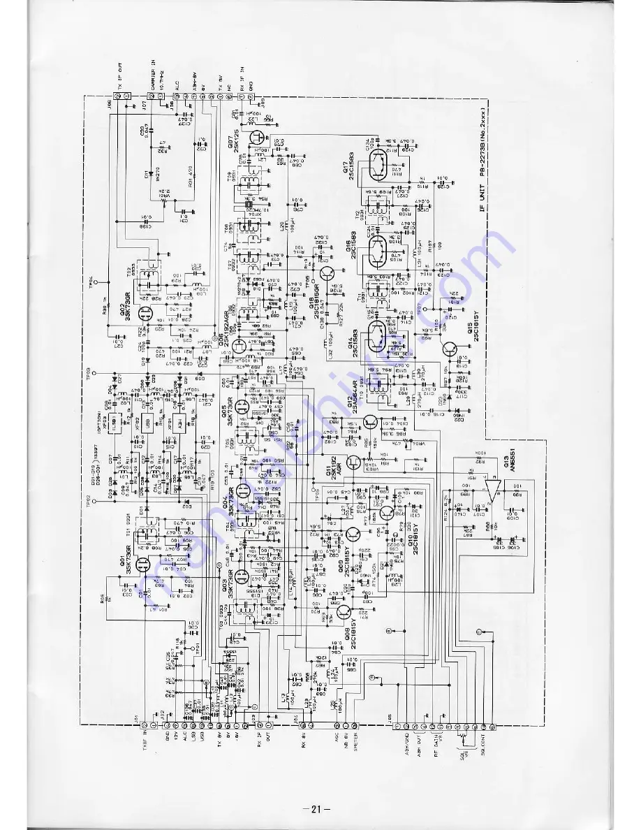 Yaesu FT-180A Скачать руководство пользователя страница 23