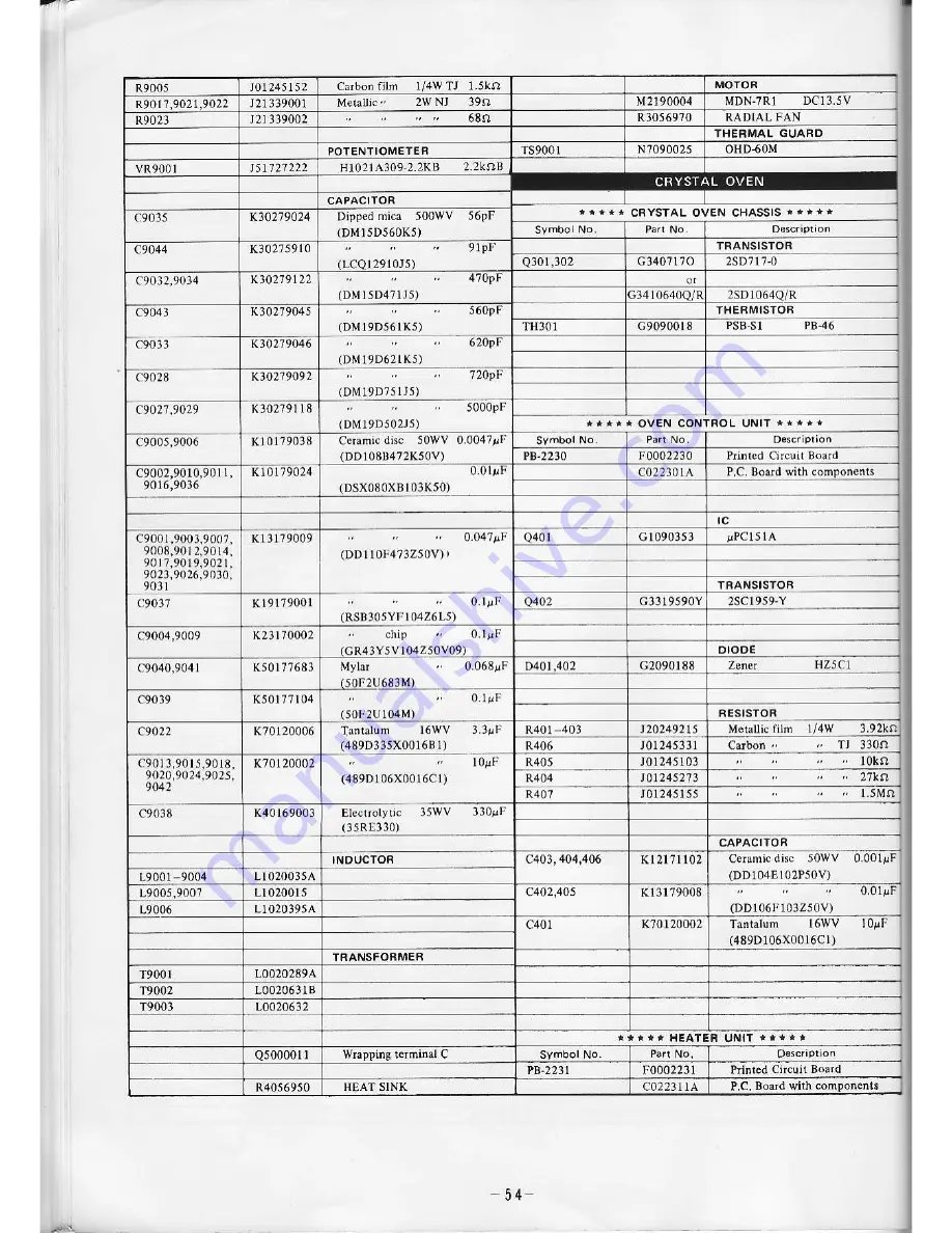 Yaesu FT-180A Скачать руководство пользователя страница 56