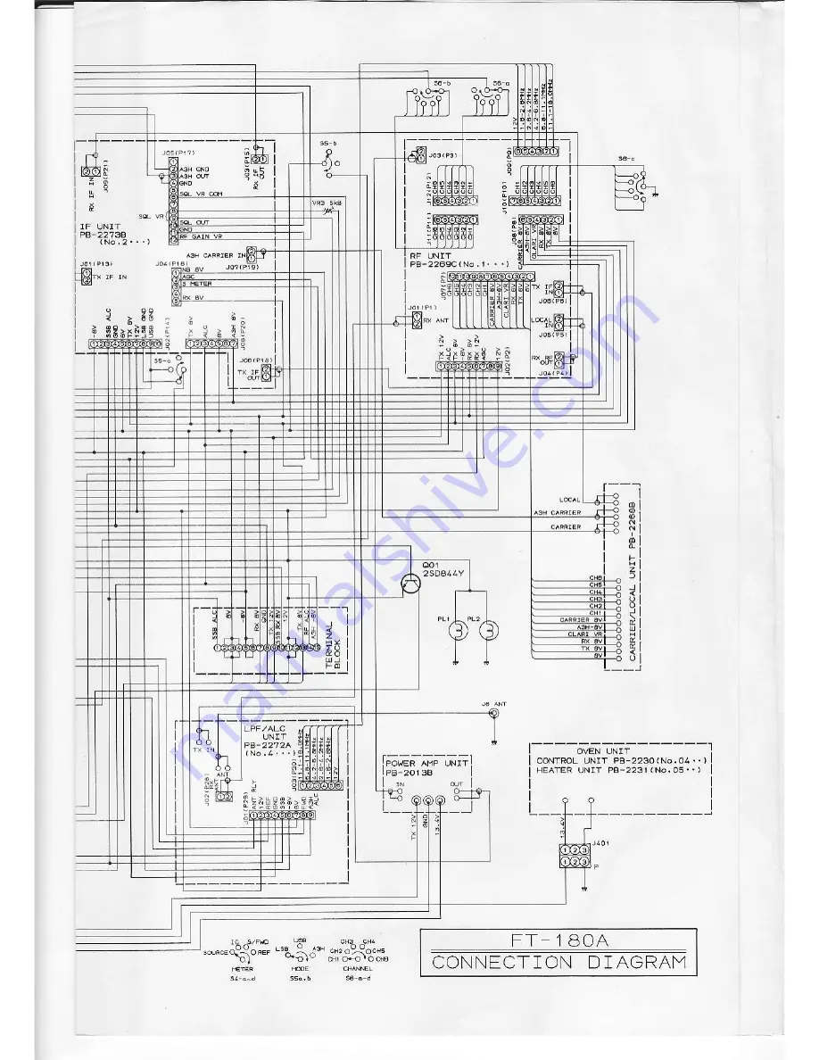 Yaesu FT-180A Скачать руководство пользователя страница 60