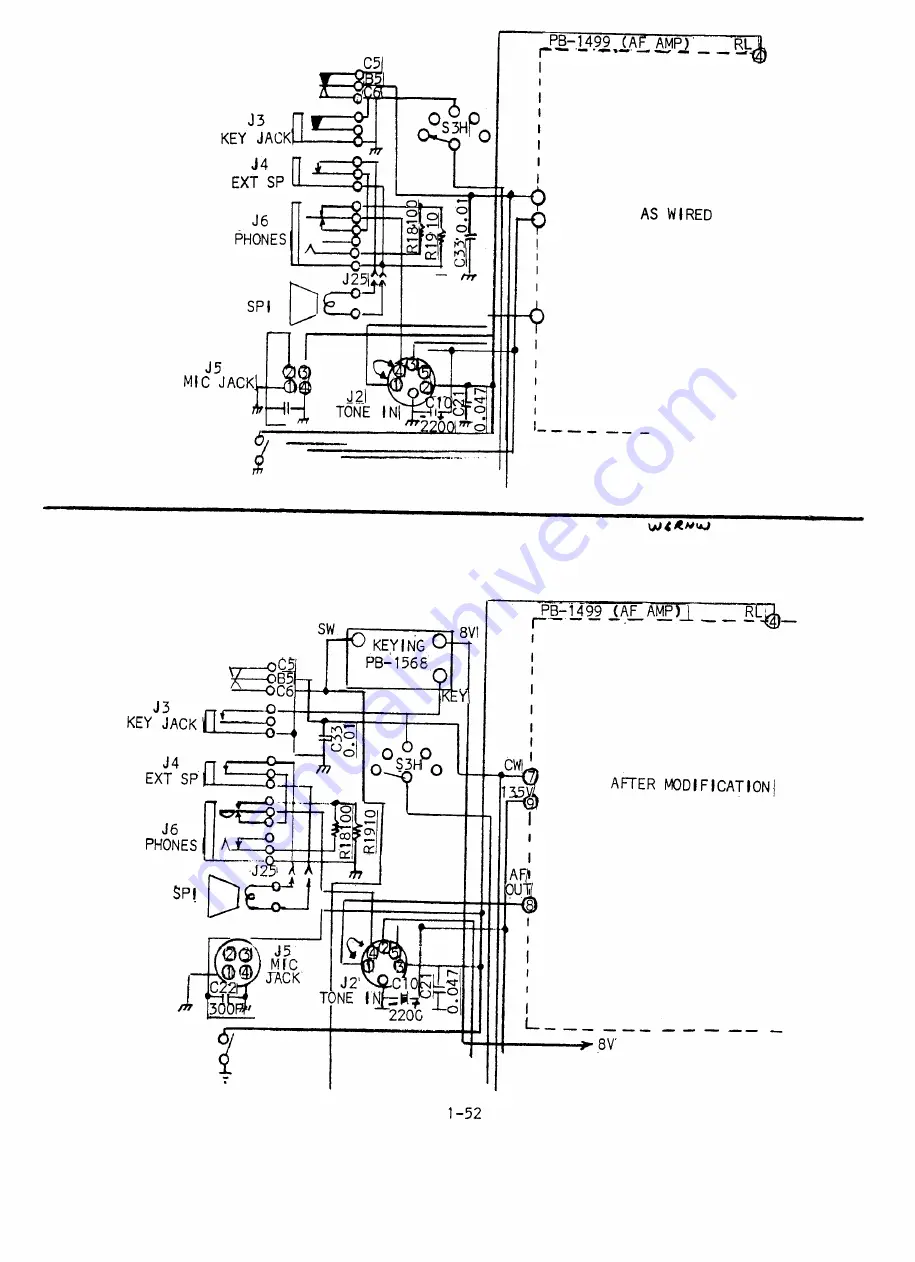 Yaesu FT-221 Series Maintenance Service Manual Download Page 56