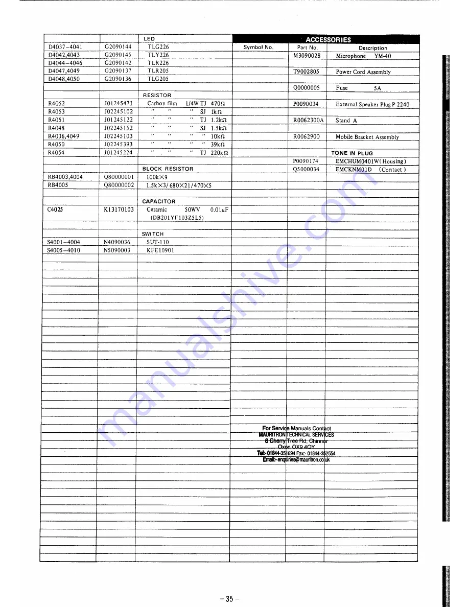 Yaesu FT-480R Instruction Manual Download Page 37