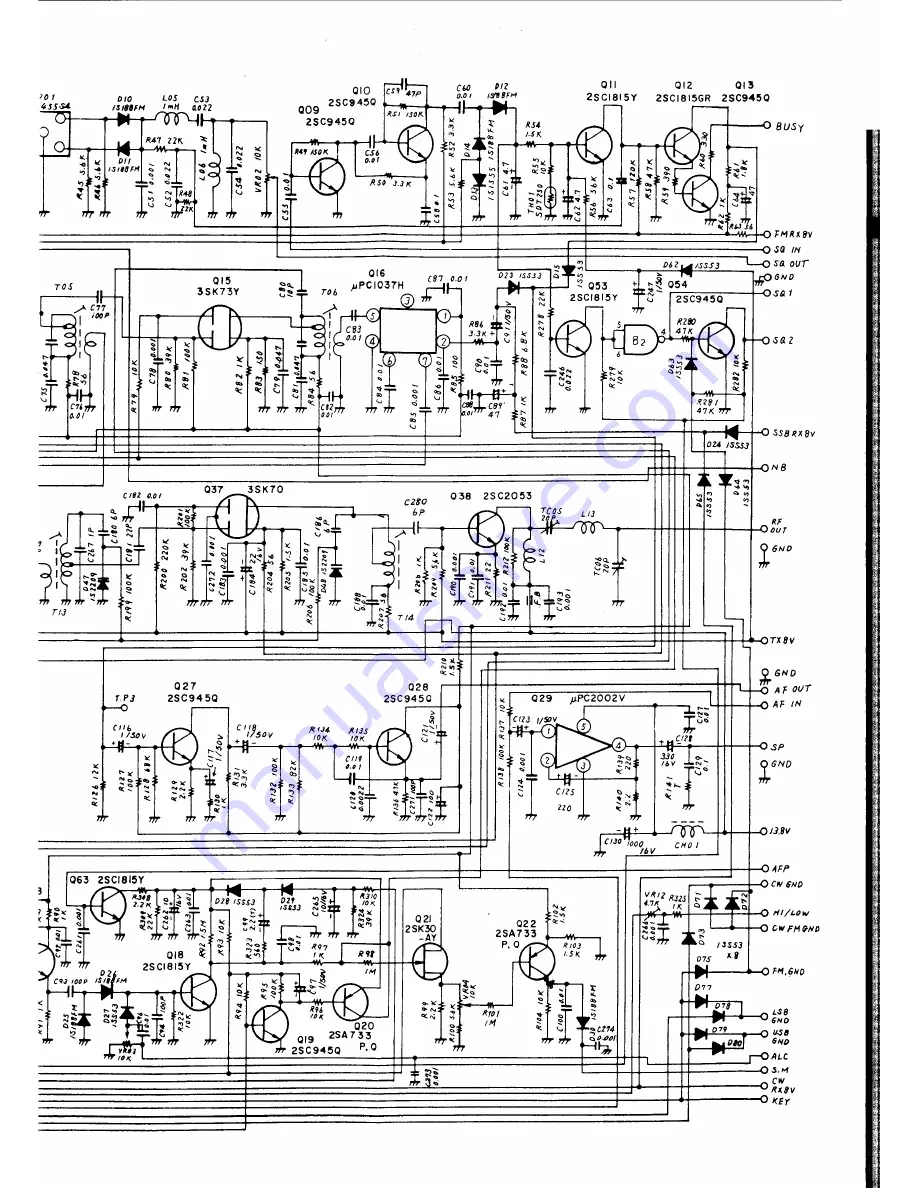 Yaesu FT-480R Скачать руководство пользователя страница 44