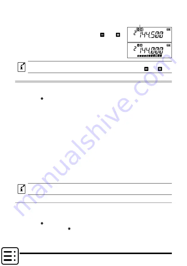 Yaesu FT-4VR Advance Manual Download Page 11