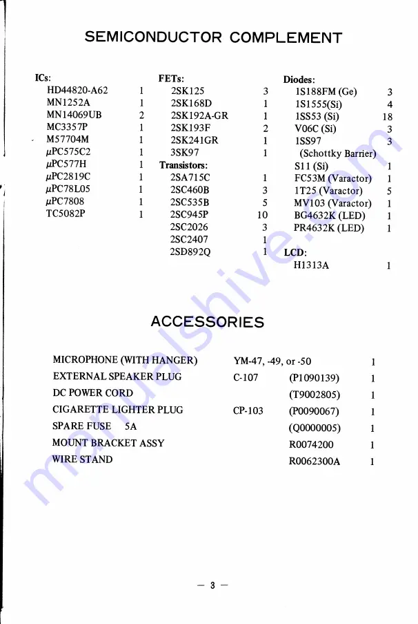 Yaesu FT-730R Instruction Manual Download Page 5