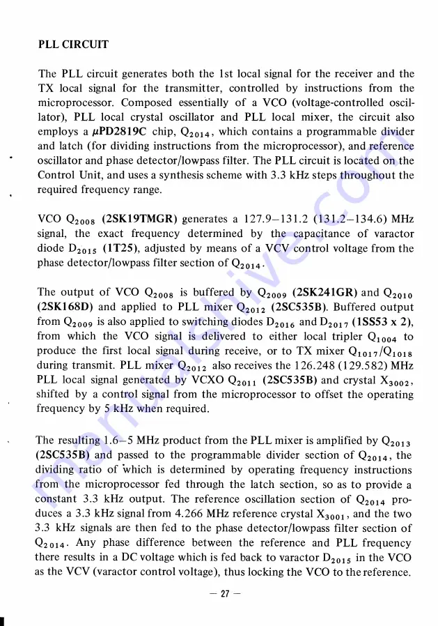 Yaesu FT-730R Instruction Manual Download Page 29