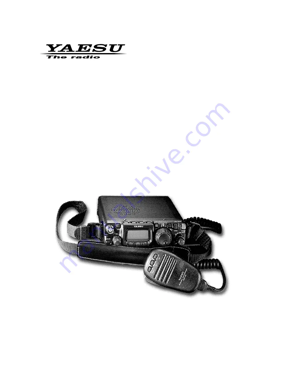 Yaesu FT-818 Operating Manual Download Page 1