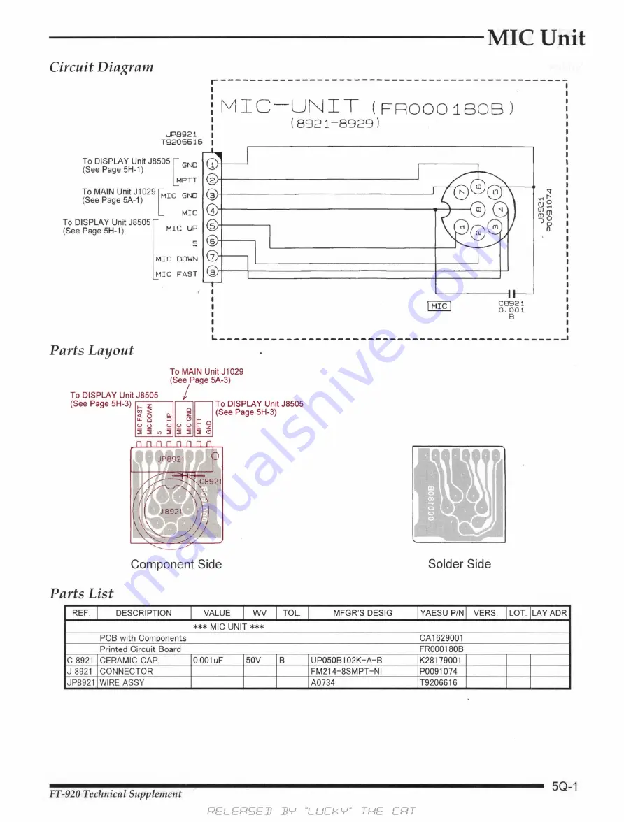 Yaesu FT-920 Скачать руководство пользователя страница 108