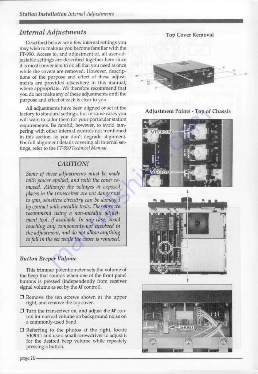 Yaesu FT-990 Скачать руководство пользователя страница 11