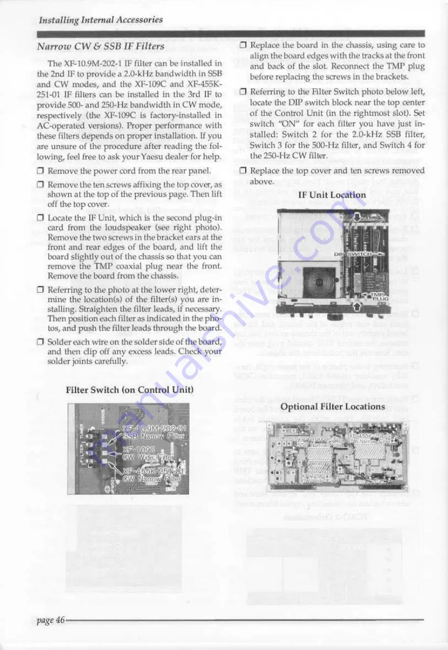 Yaesu FT-990 Скачать руководство пользователя страница 47