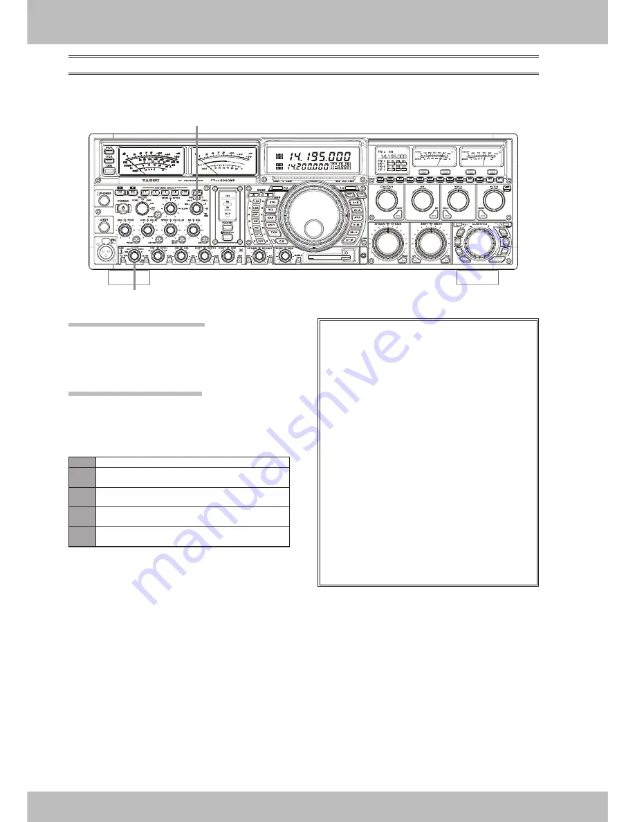 Yaesu FT DX 9000MP CONTEST - DATA MANAGEMENT OPERATION Скачать руководство пользователя страница 68