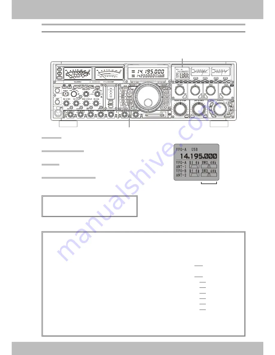 Yaesu FT DX 9000MP CONTEST - DATA MANAGEMENT OPERATION Скачать руководство пользователя страница 79