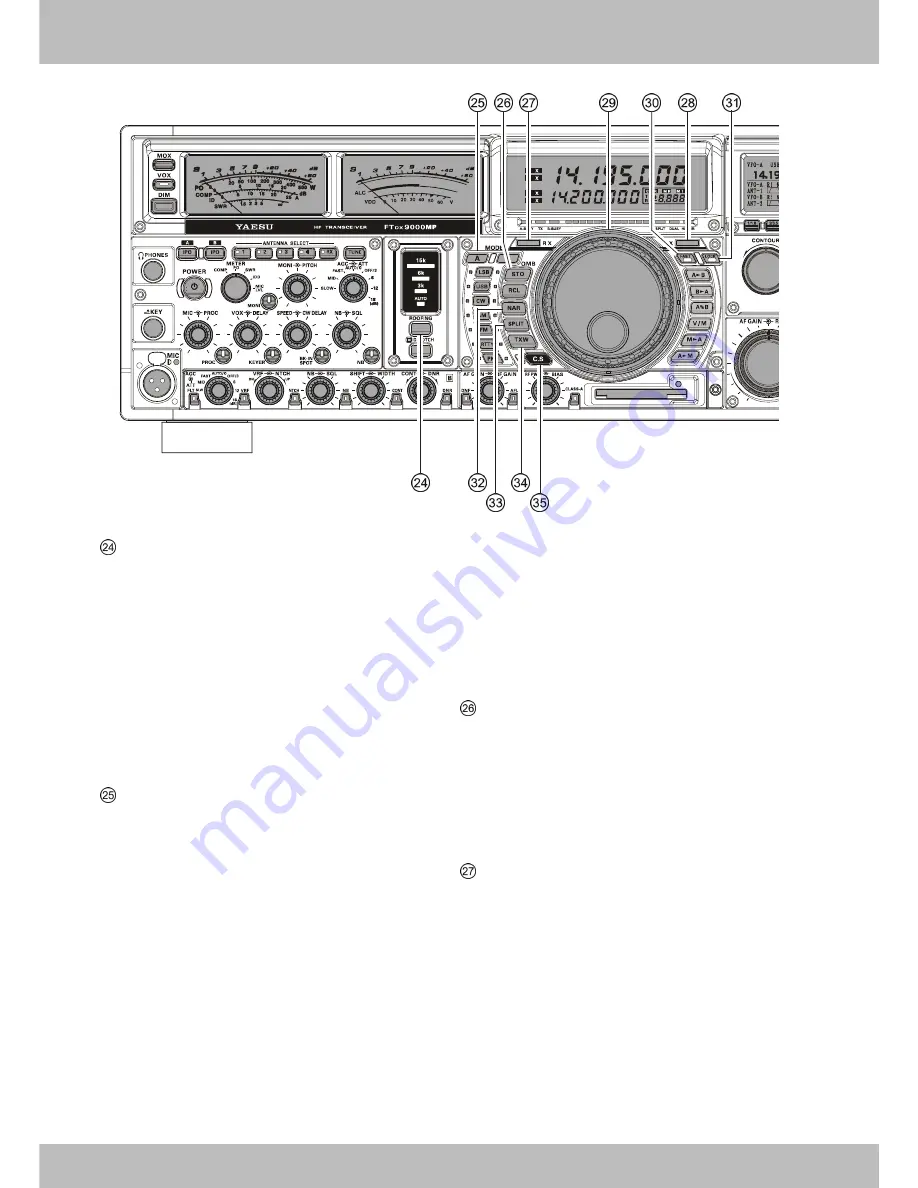 Yaesu FT DX 9000MP CONTEST - DATA MANAGEMENT... Скачать руководство пользователя страница 26