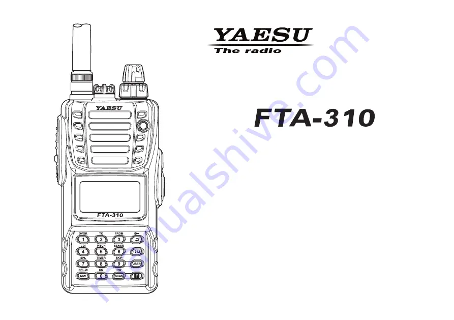 Yaesu FTA-310 Operating Manual Download Page 1