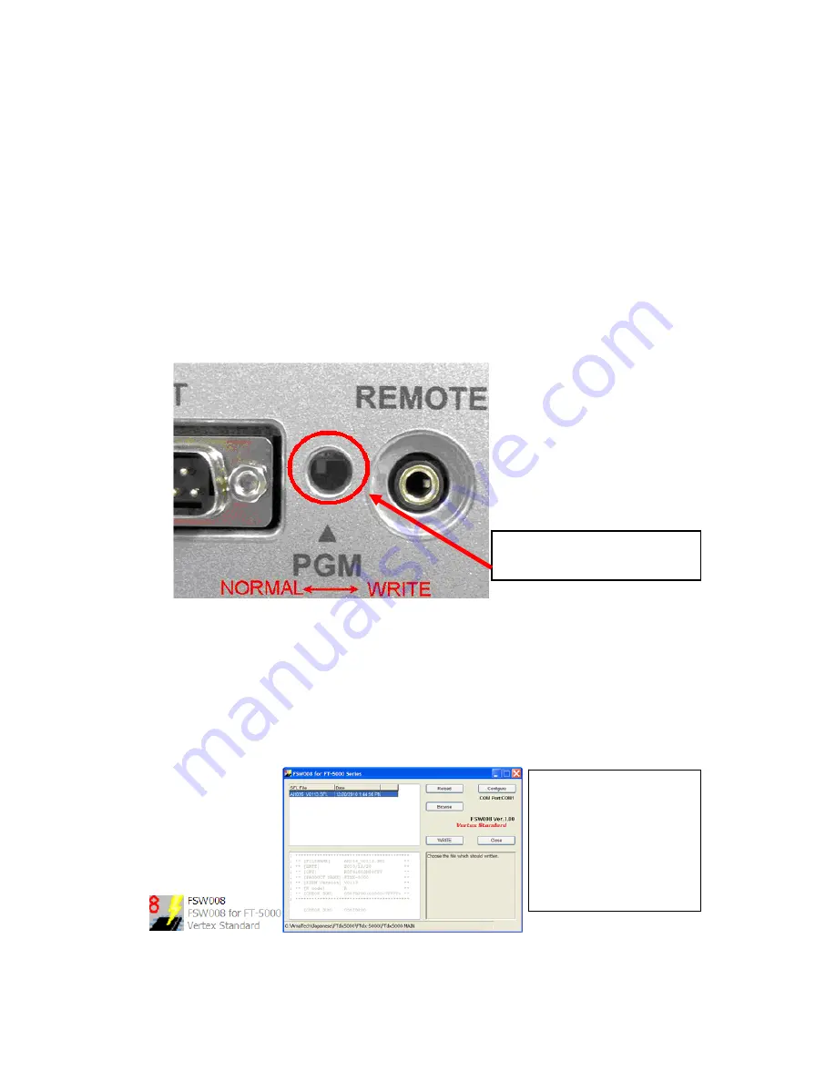 Yaesu FTDX5000 - SOFTWARE UPDATE INFORMATION... Скачать руководство пользователя страница 5