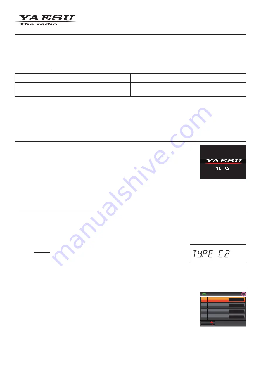 Yaesu FTM-300DE Information For Customers Operating Download Page 1