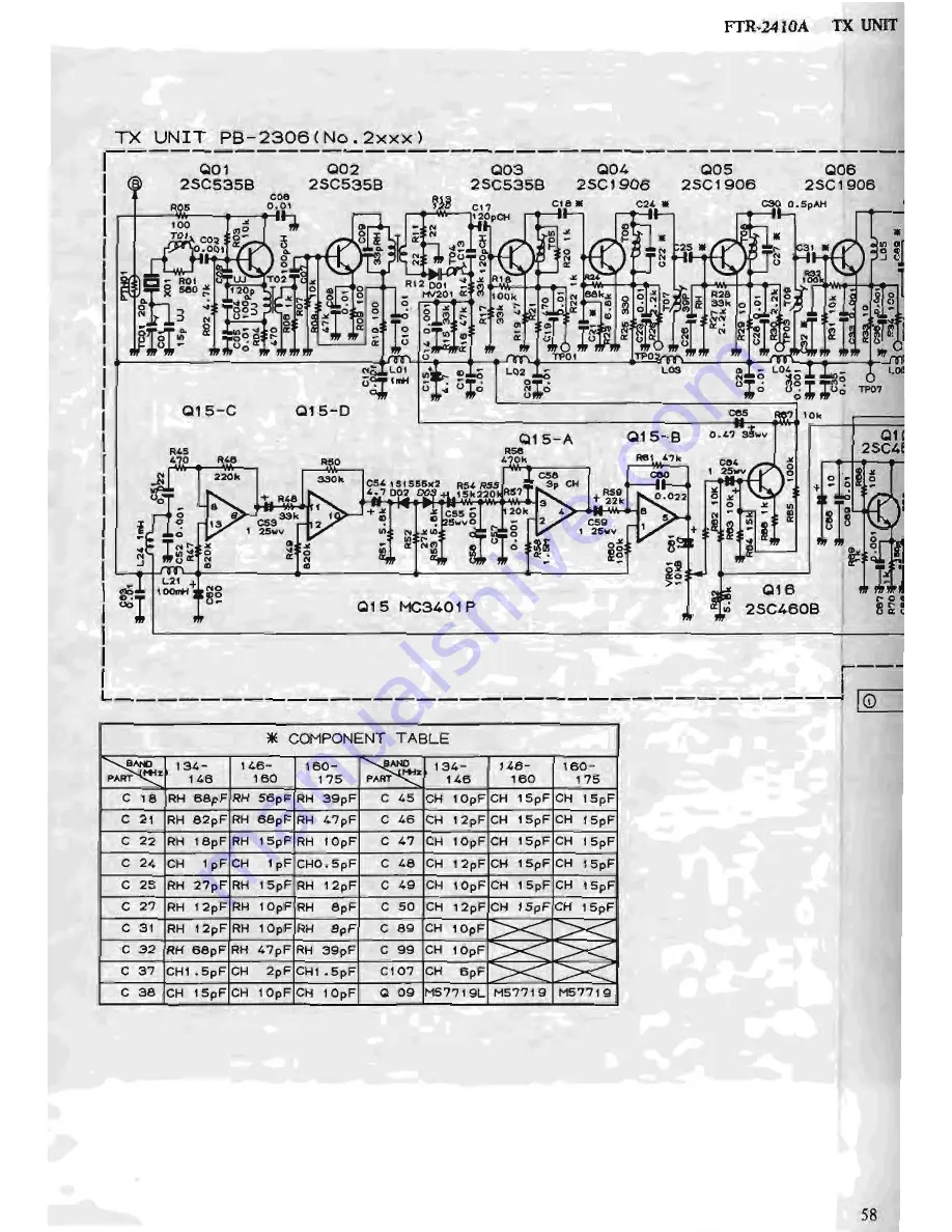 Yaesu FTR-710A Скачать руководство пользователя страница 71