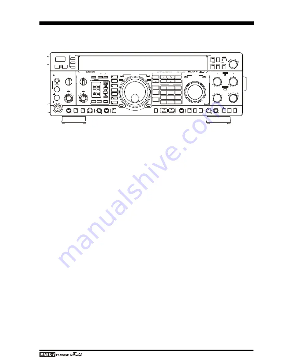 Yaesu MARK-V FT-100MP Скачать руководство пользователя страница 3