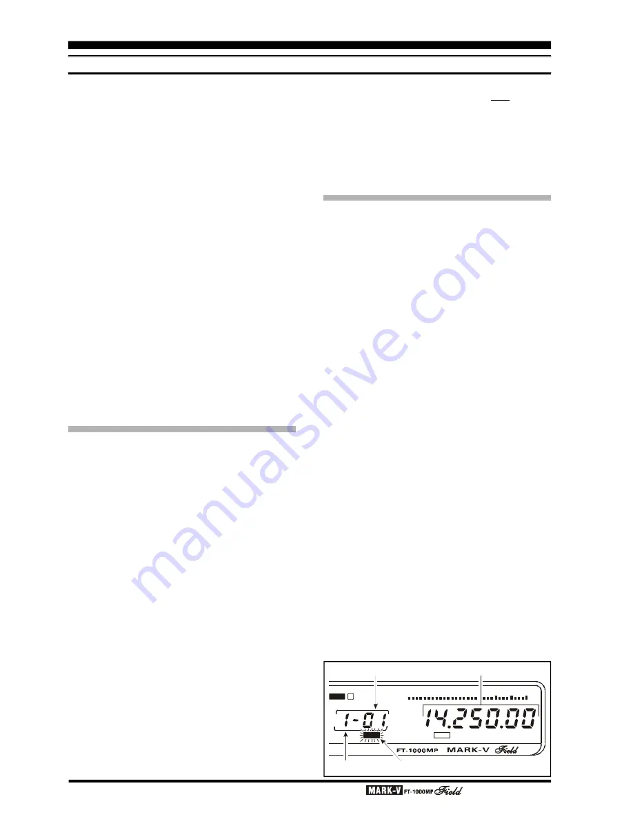 Yaesu MARK-V FT-100MP Operating Manual Download Page 68