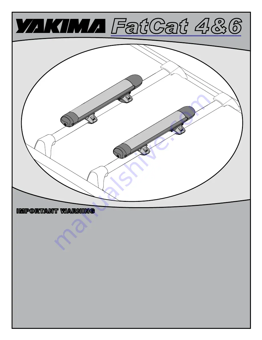 Yakima FatCat 4 Installation Instructions Manual Download Page 1