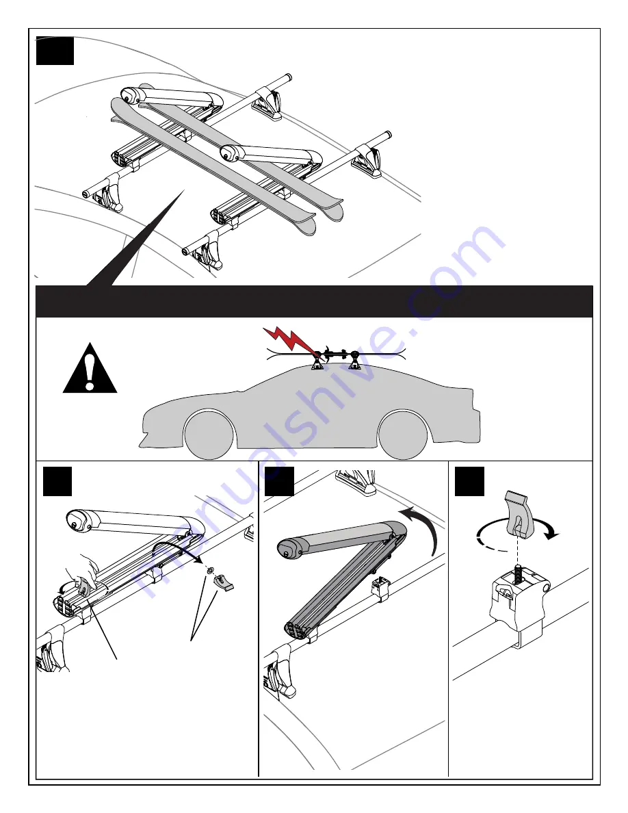 Yakima FatCat 4 Installation Manual Download Page 17