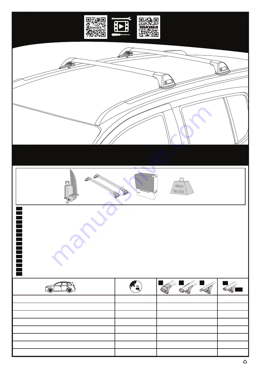 Yakima K683 Instructions Manual Download Page 1