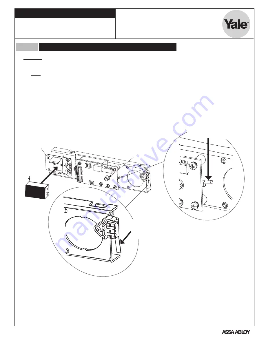 Yale 6116 Series Installation Instructions Manual Download Page 5