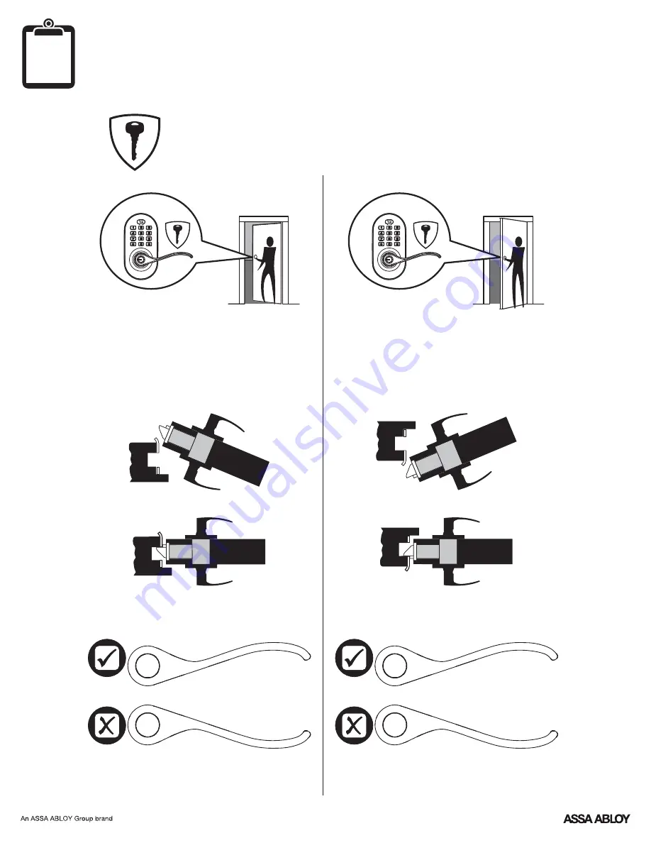 Yale Real Living YRL210 Installation And Programming Instructions Download Page 4