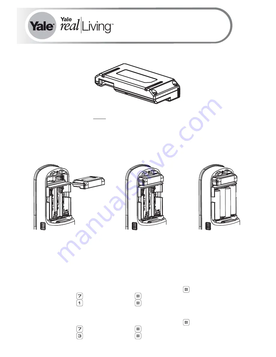 Yale Real Living ZigBee Module Скачать руководство пользователя страница 2