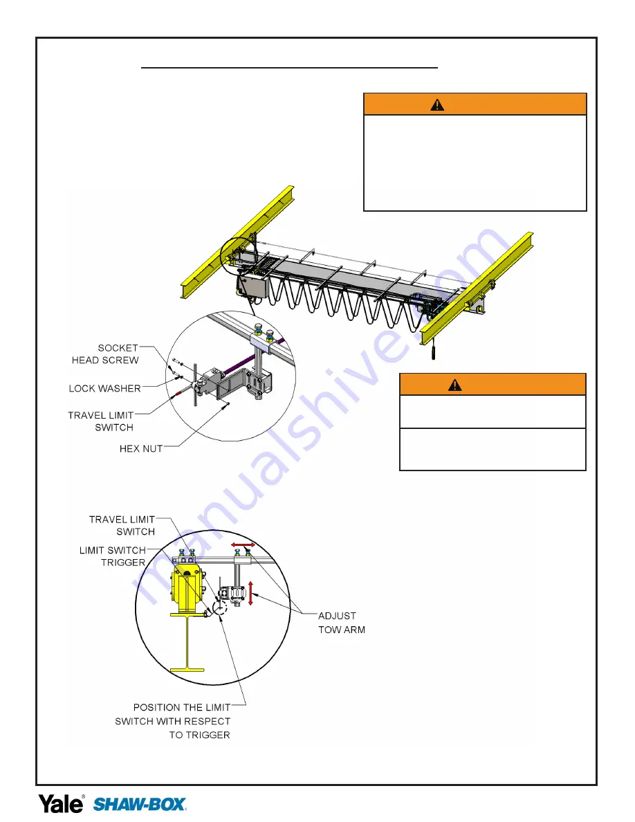 Yale SHAW-BOX YK Series Assembly & Instruction Manual Download Page 64