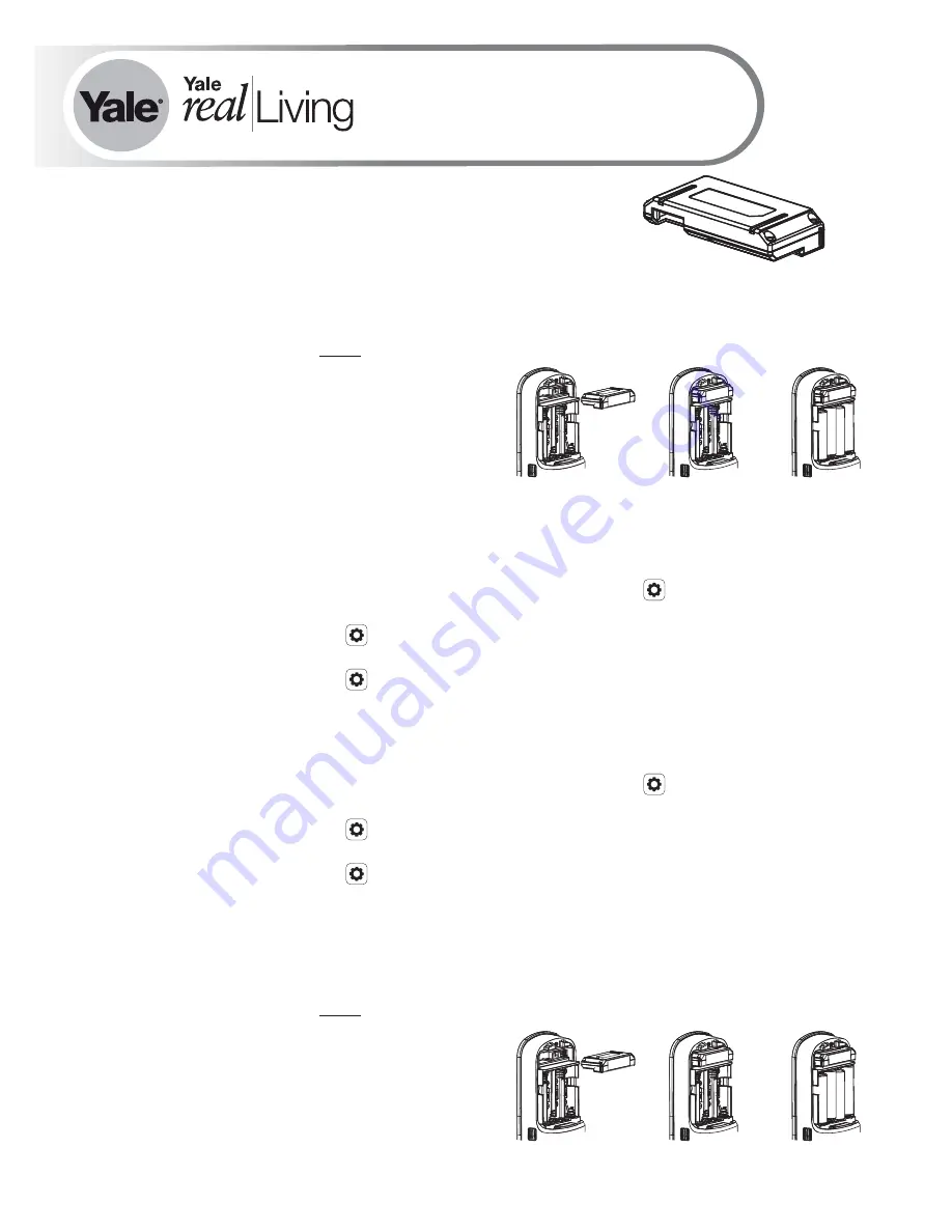 Yale Z-Wave Plus YRMZW2-US Installation Manual Download Page 1