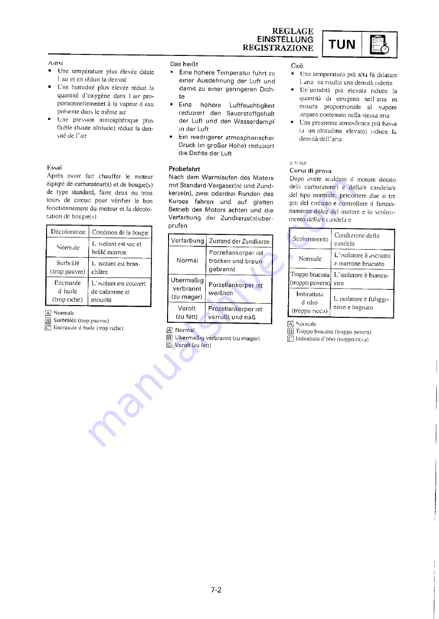 Yamaha 2000 YZ250M/LC Owner'S Service Manual Download Page 519